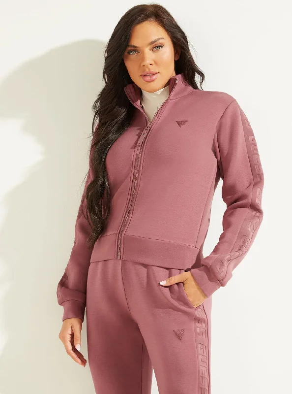 Eco Wine Allie Scuba Zip Active Jacket