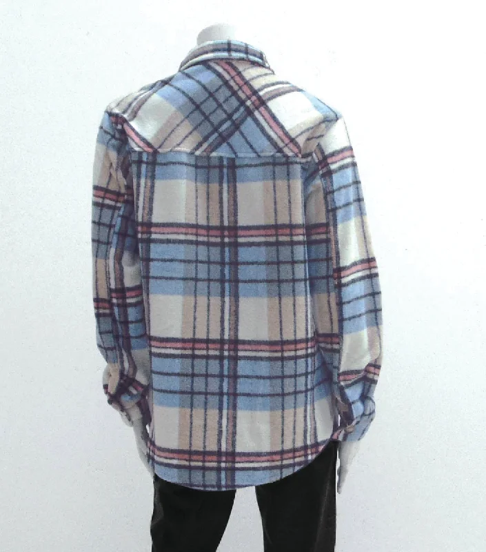 Women's Point Zero Check Fleece Shacket