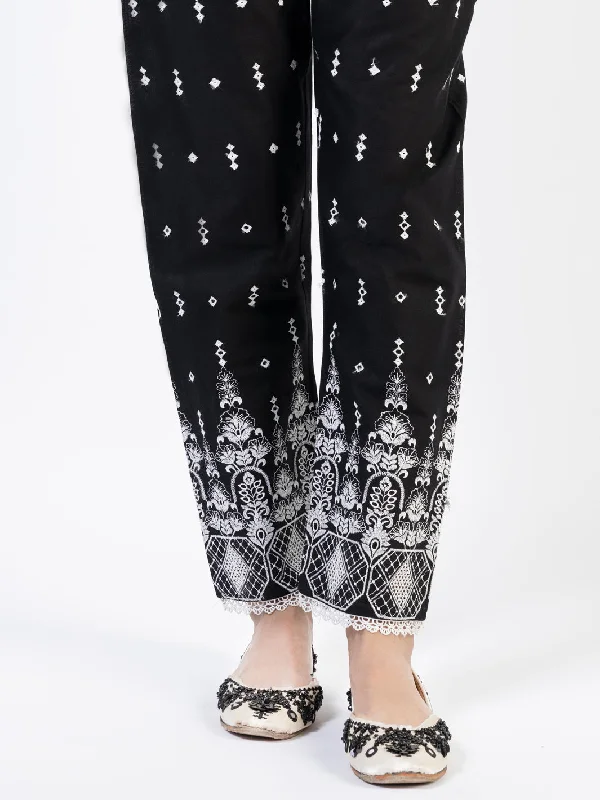 Black Lawn Trousers - AL-T-672