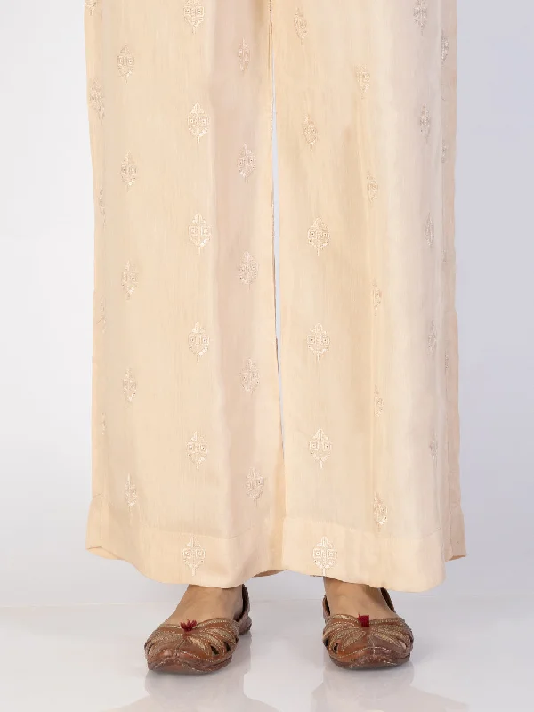 Cream Viscose Trousers - AL-T-702