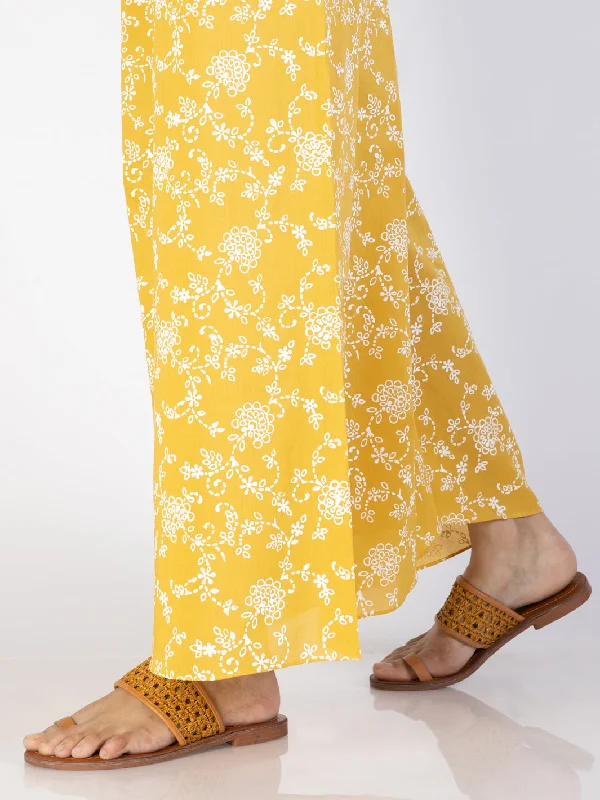 Yellow Cambric Trousers - AL-T-708