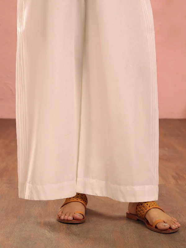 White Dyed Trousers - AL-T-720