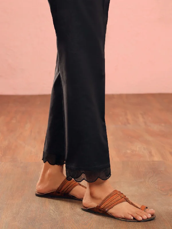 Black Cambric Trousers - AL-T-725