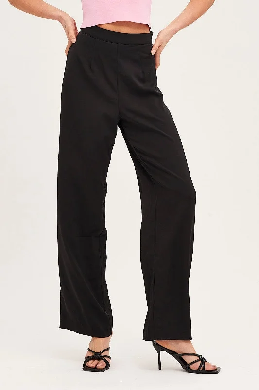 Black Wide Leg Pant