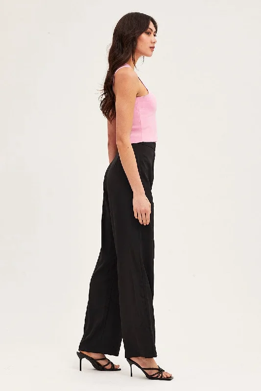 Black Wide Leg Pant