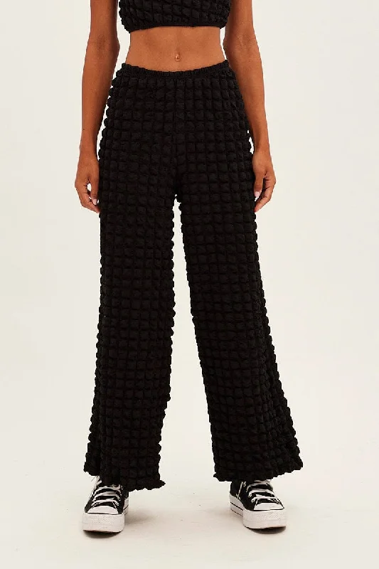 Black Wide Leg Pants