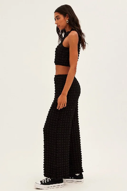 Black Wide Leg Pants