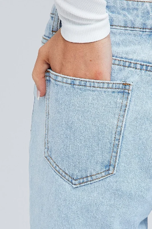 Denim Baggy Denim Jeans High rise