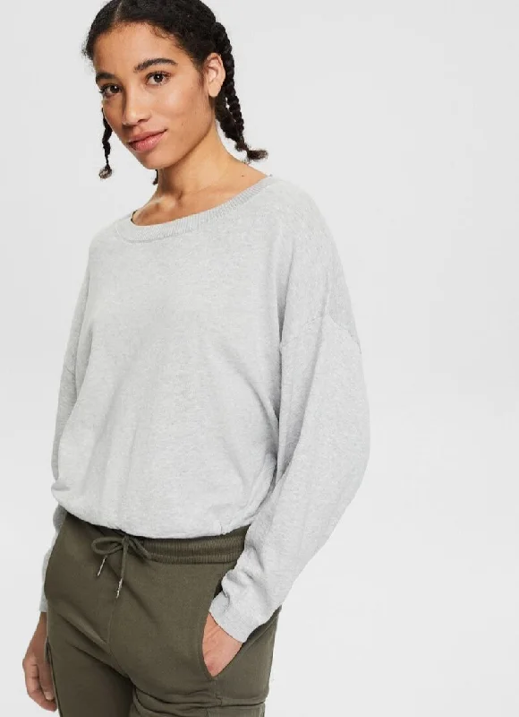 Esprit - Dolman Drawstring Hem Sweater