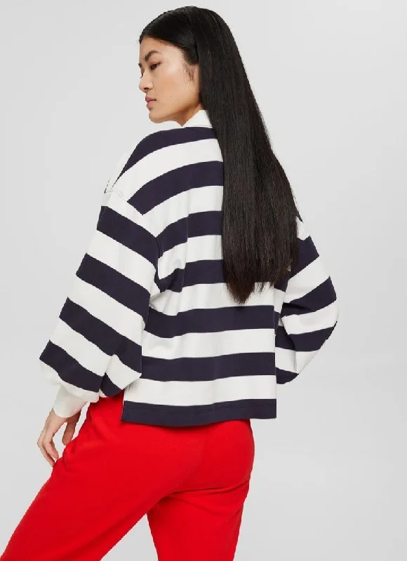 Esprit - Oversized Striped Polo