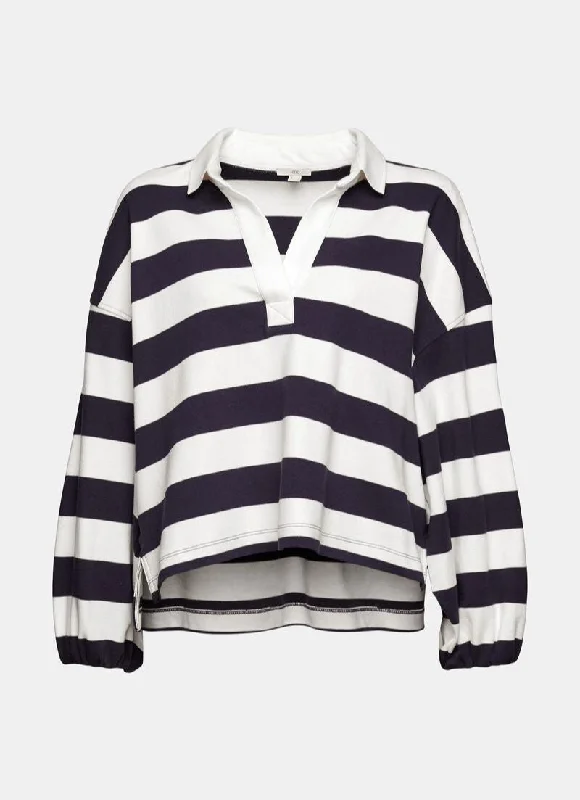 Esprit - Oversized Striped Polo