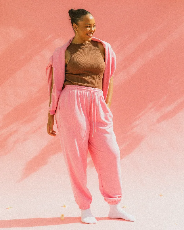 Essential Tracksuit Pants | Pink