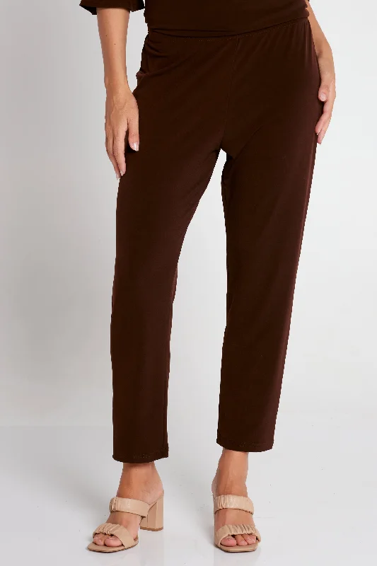 Gianna Pants Petite - Chocolate