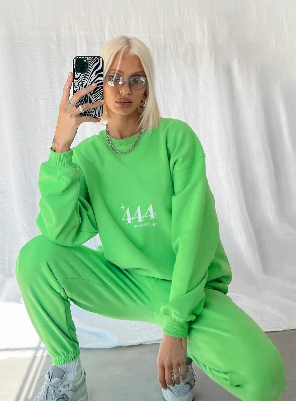 Meika Track Pants Green