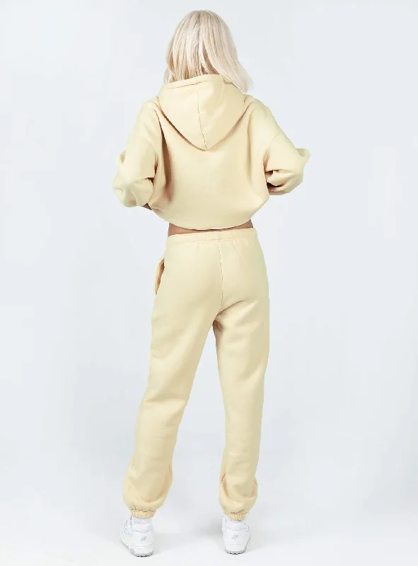 Pheonix Track Pants Cream