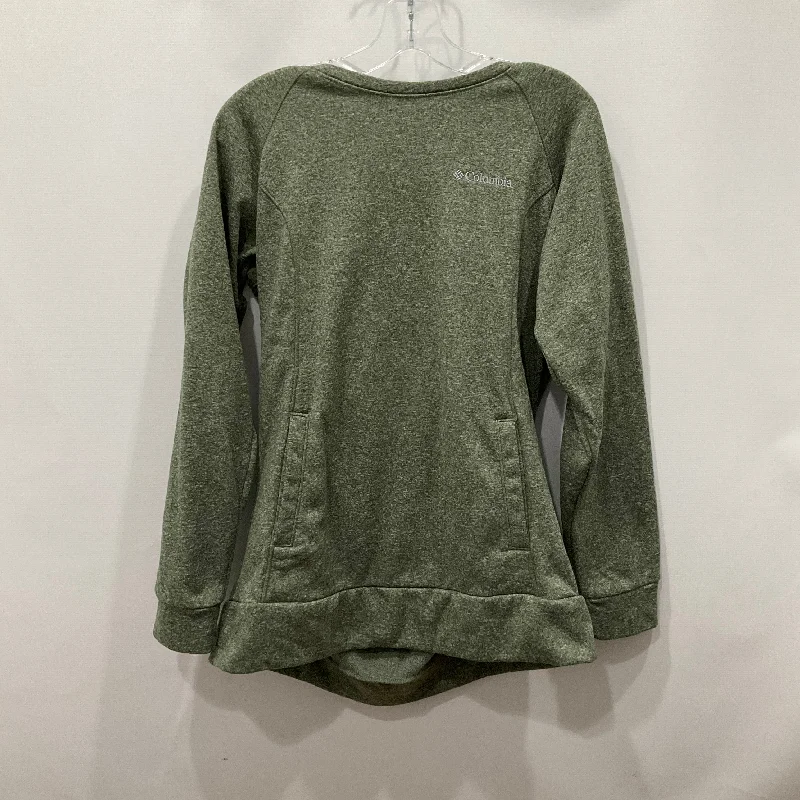 Sweatshirt Crewneck By Columbia In Green, Size: M