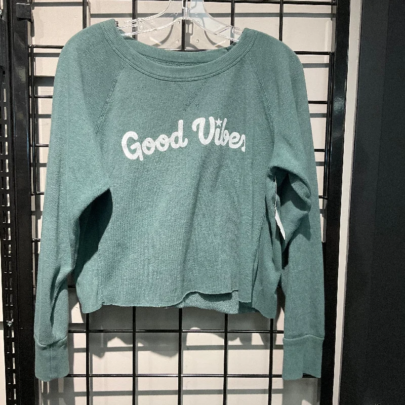 Sweatshirt Crewneck By Grayson Threads In Green, Size: S