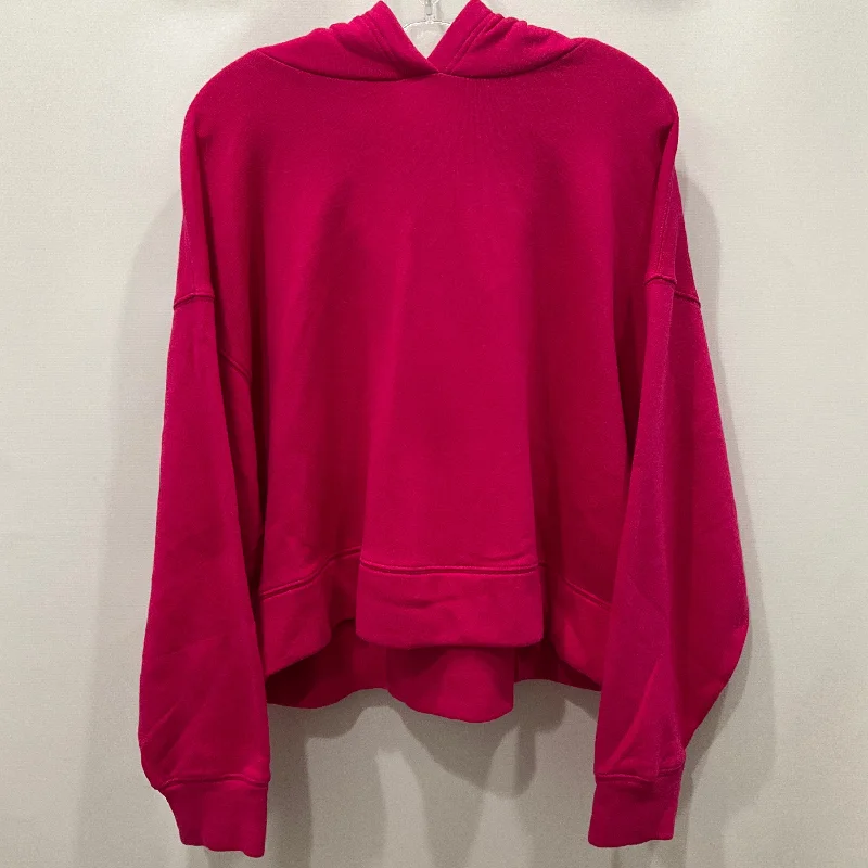 Sweatshirt Hoodie By Old Navy In Pink, Size: Xl