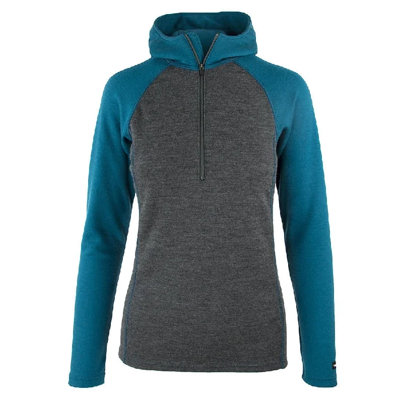 X-Small / Dark Teal Heather Grey