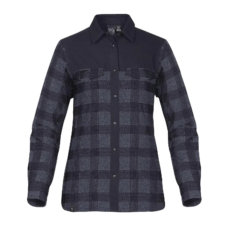 XL / Navy Plaid