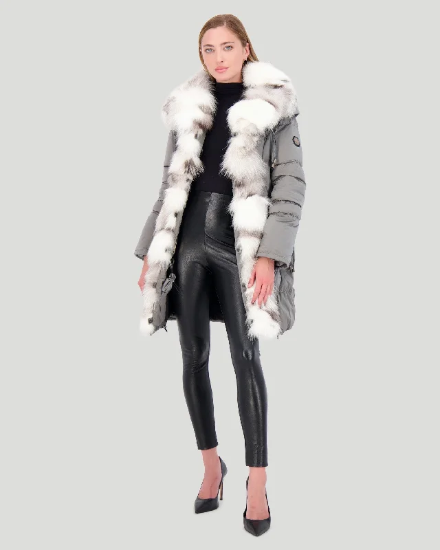 Après-Ski jacket with Fox Sections Tuxedo