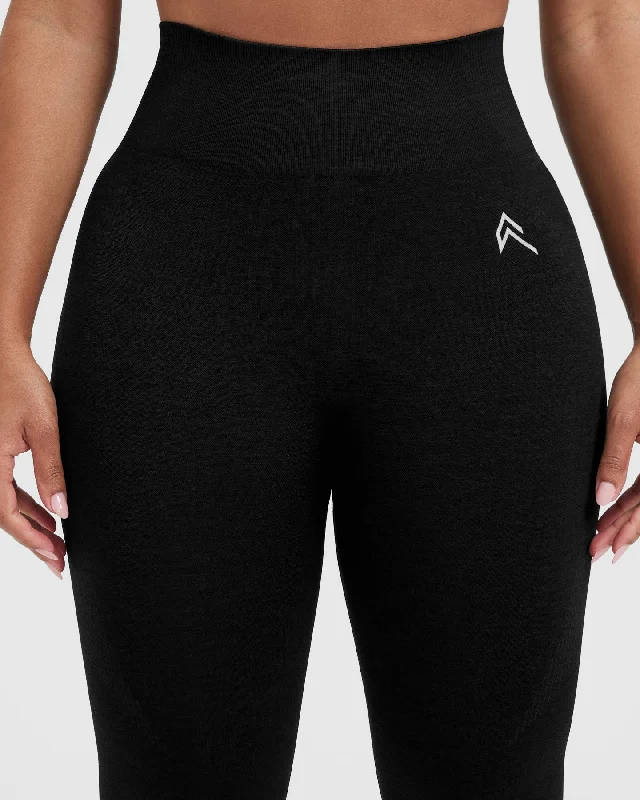 Classic Seamless 2.0 Leggings | Black Marl