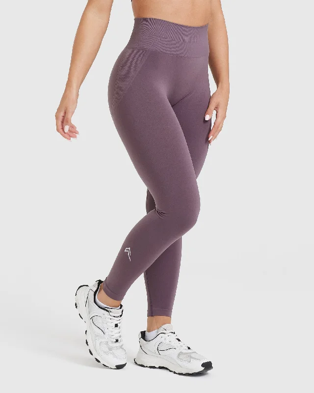 Effortless Seamless Leggings | Vintage Purple