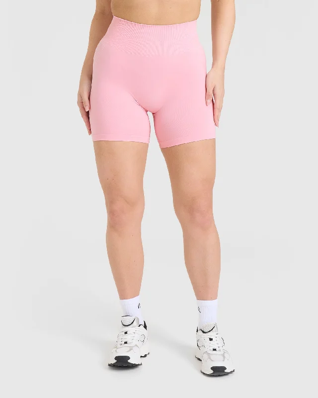 Effortless Seamless Shorts | Petal Pink