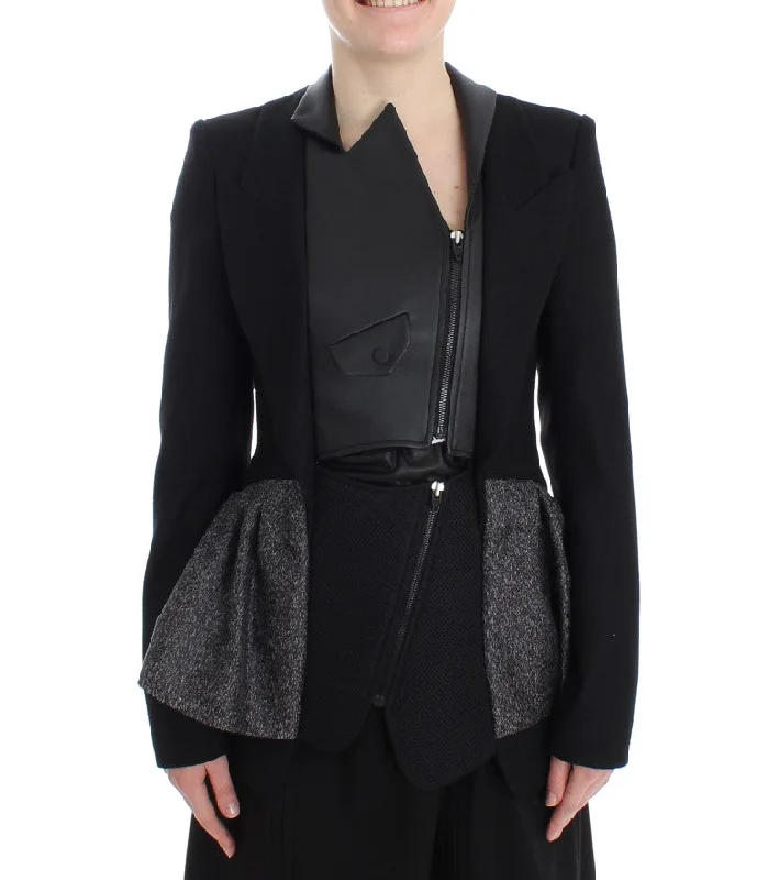 KAALE SUKTAE  Short Blazer Coat Biker Women's Jacket