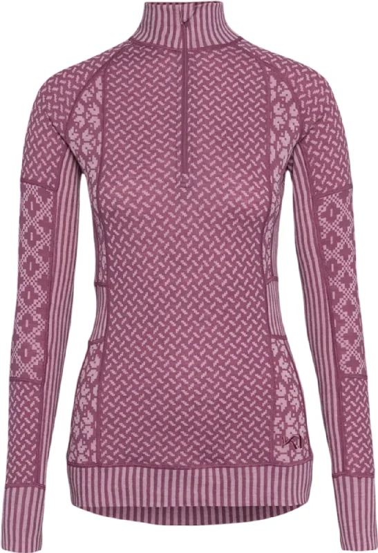 Smekker Half-Zip Base Layer Top - Women's|-|Couche de base pour le haut à demi glissière Smekker - Femme