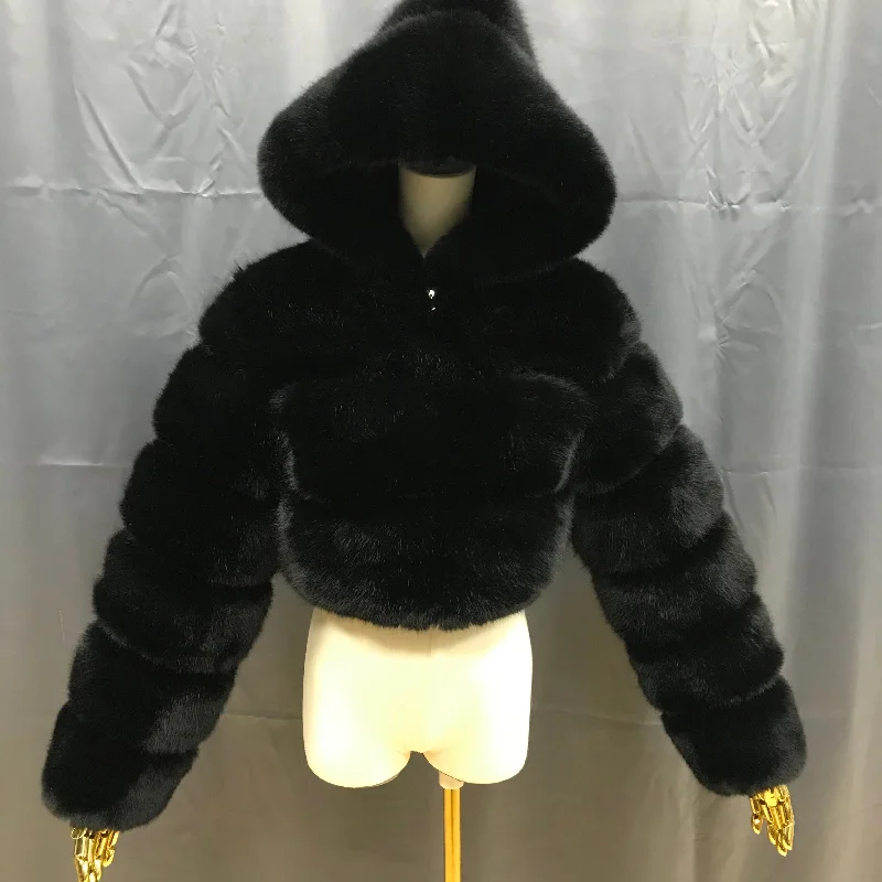 XS / Faux Fur Coat 20