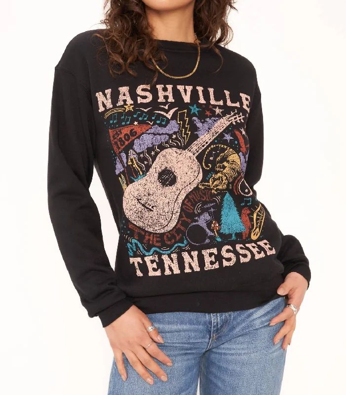 Nashville Sweatshirt In Black