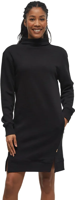 TreeFleece Mock Neck Sweatshirt Dress - Women's|-|Robe sweat-shirt à col montant TreeFleece - Femme