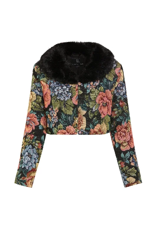 Monarch Cropped Jacket | Tapestry