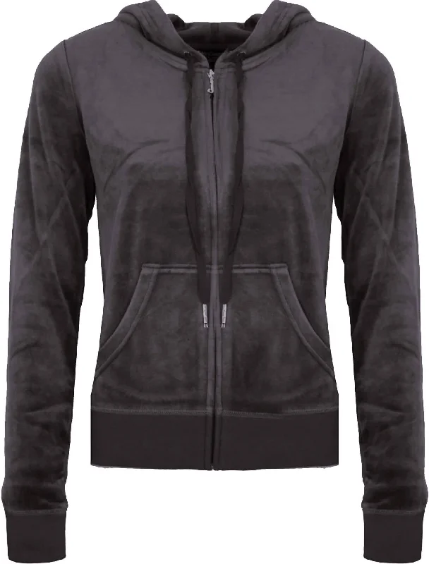 Women's Pitch Robertson Hoodie In Black