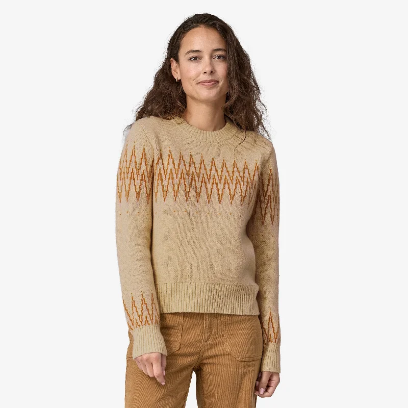 Women's Recycled Wool-Blend Crewneck Sweater