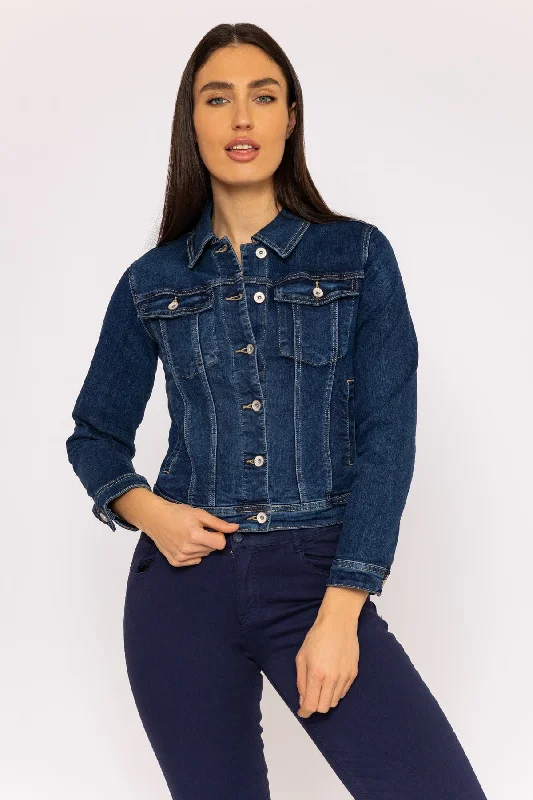 Denim Jacket in Dark Blue