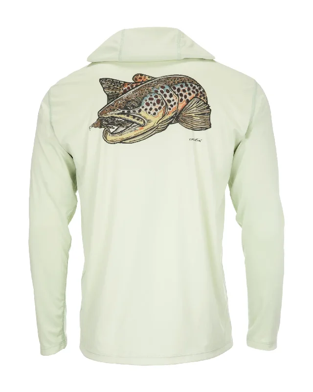 Brown Trout/Lt. Green / 2X-Large