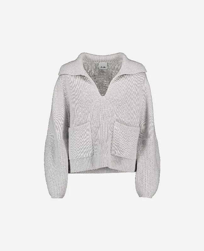 Pullover aus Cashmere in Grau