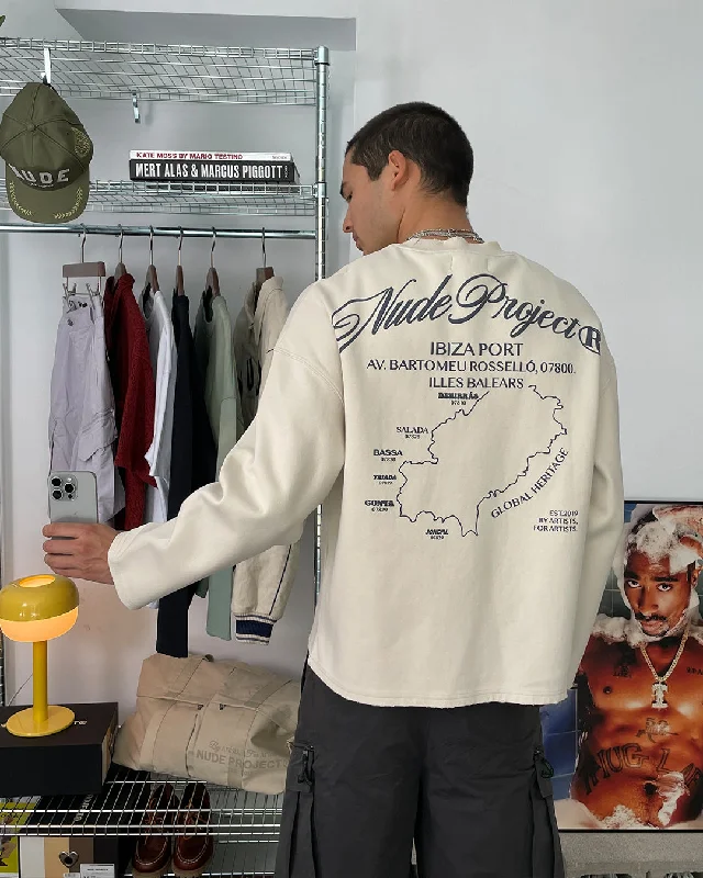 BALEAR CREWNECK OFF-WHITE