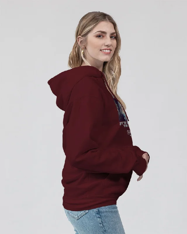 Beautiful white woman my time to shine Unisex Premium Pullover Hoodie | Lane Seven