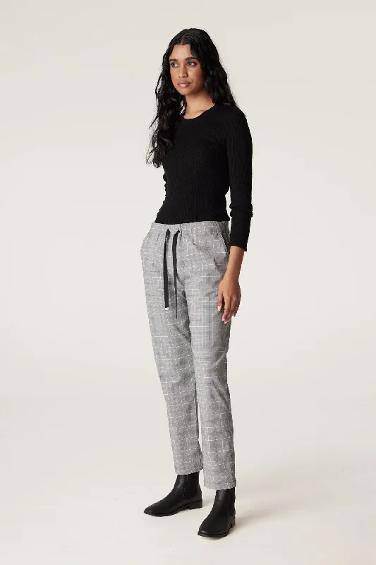 CABLE Zoe Check Jogger