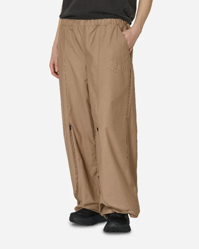 Organic Cotton Zip Cargo Pants Khaki