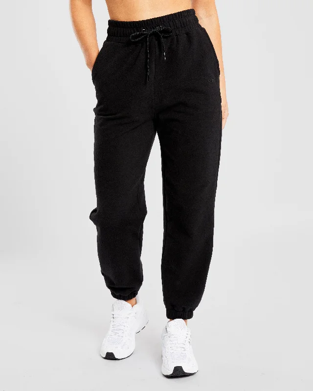 Everyday Relaxed Joggers - Black