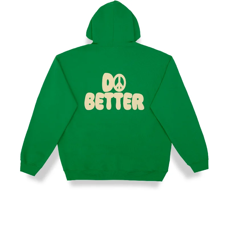 Green Hoodie - Know Better, Do Better