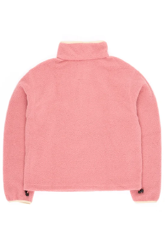 Columbia Helvetia II Cropped Half Snap Fleece - Pink Agave