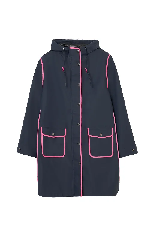 Navy Raincoat