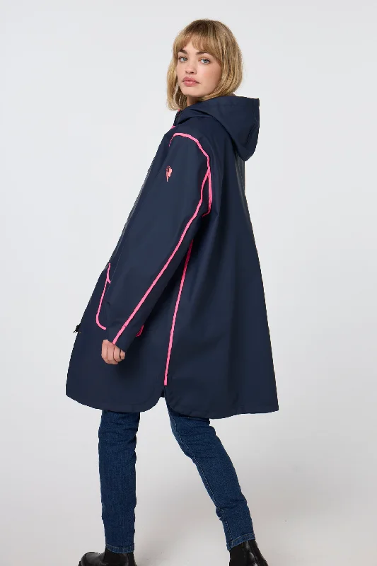 Navy Raincoat