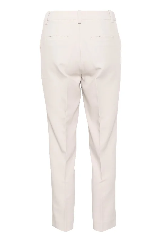 Part Two Urbana Off White Tailored Trousers