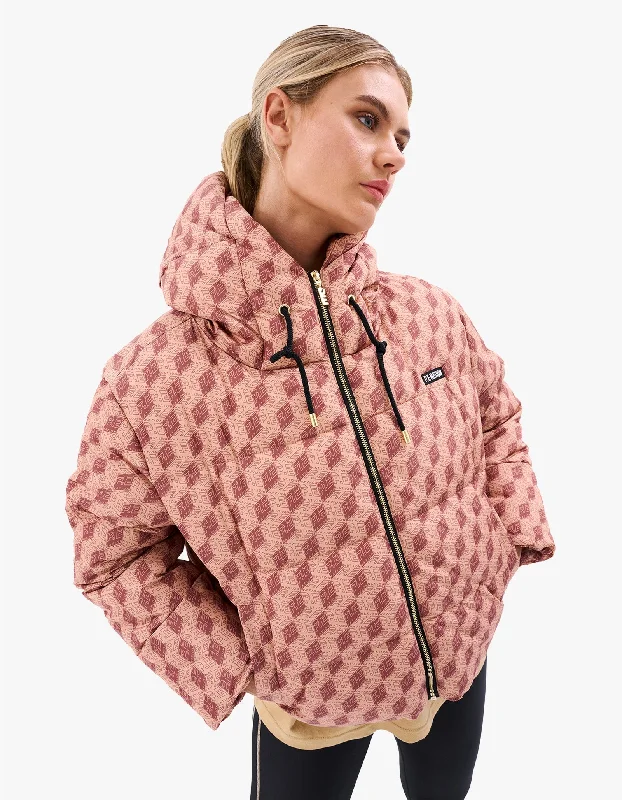 Monterosa Jacket - Geometric Logo Print